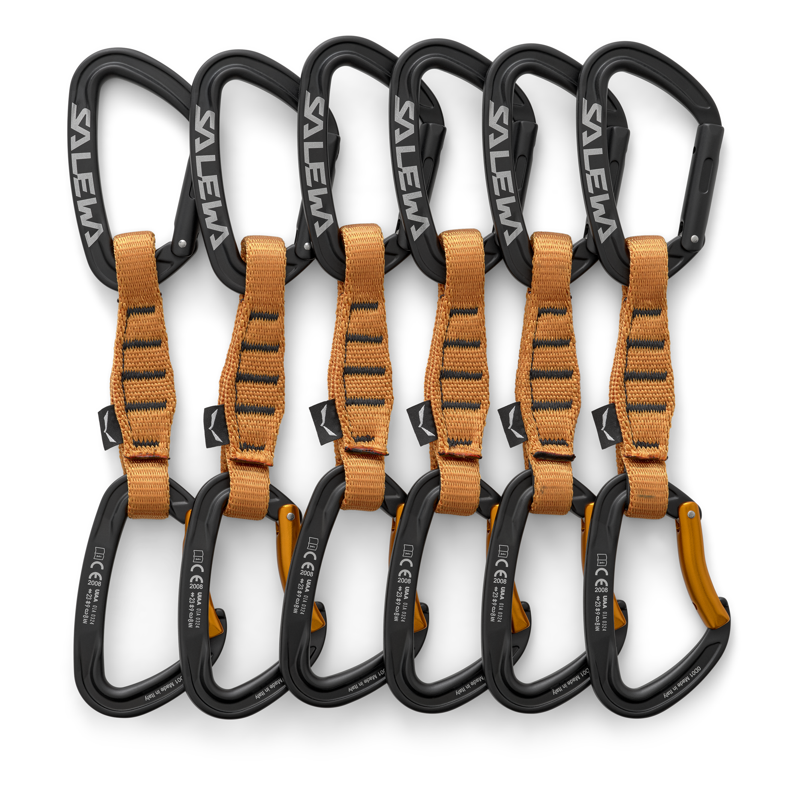 Ortles Straight/Bent 110 Quickdraw 6 Pack