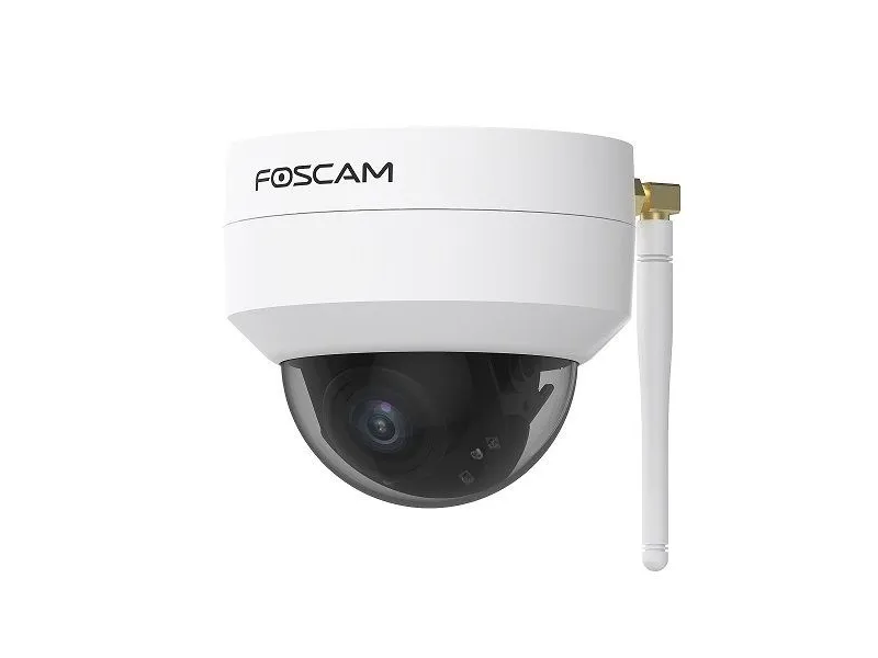 Foscam D4Z, IP-sikkerhedskamera, Indendørs & udendørs, Kabel & trådløs, CE, RoHS, FCC, WEEE, Loft, Hvid