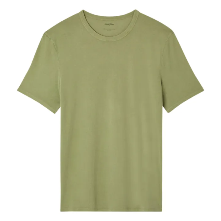 American Vintage T-shirt Devon | Vert olive