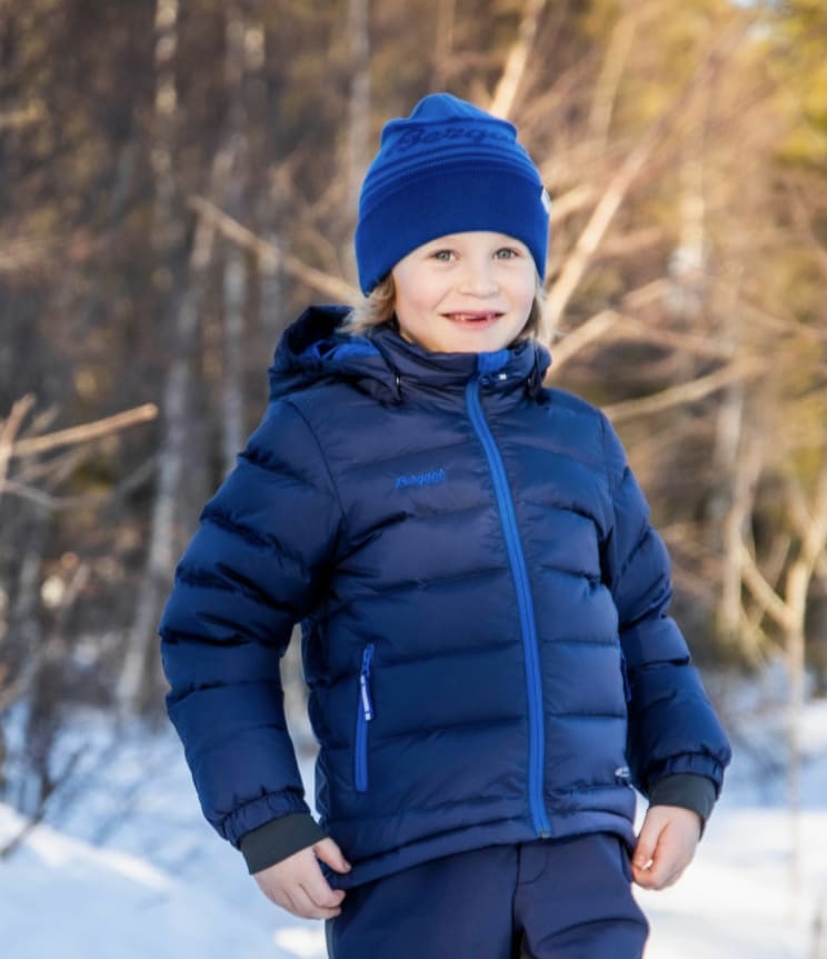 Bergans Down Kids Jacket<br>Varm og behagelig dunjakke!
