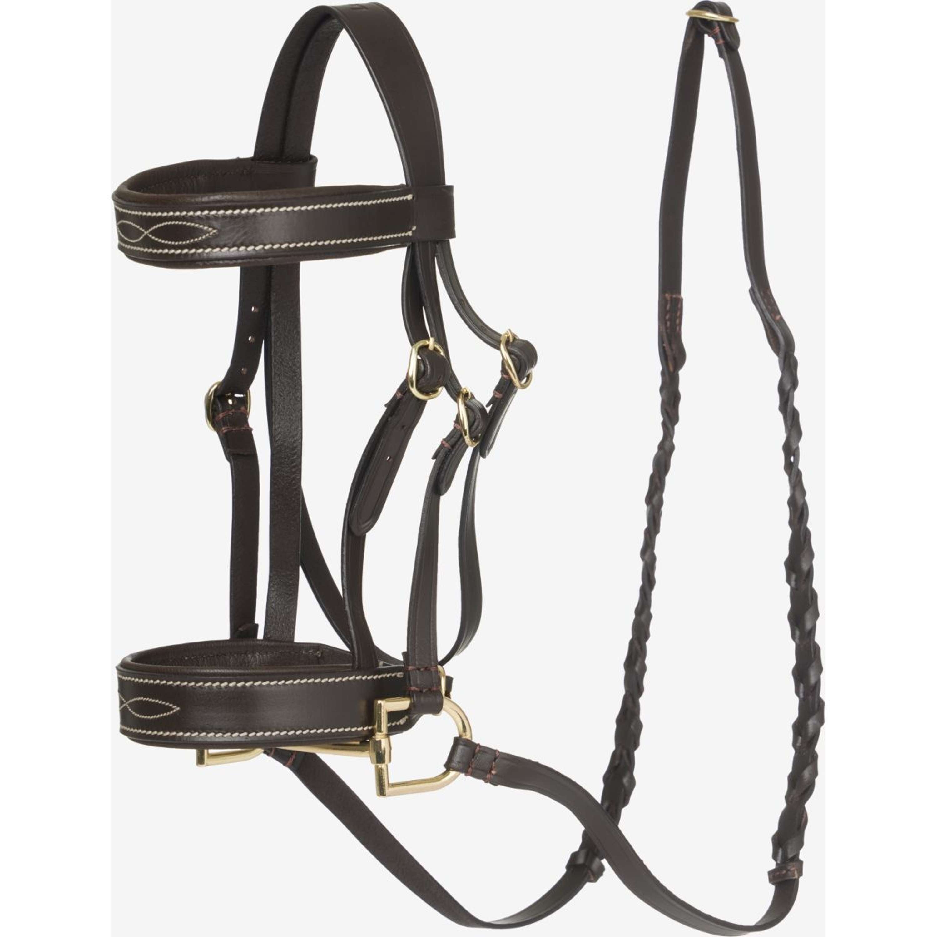 LeMieux Hobby Horse Hunter Hoofdstel Bruin