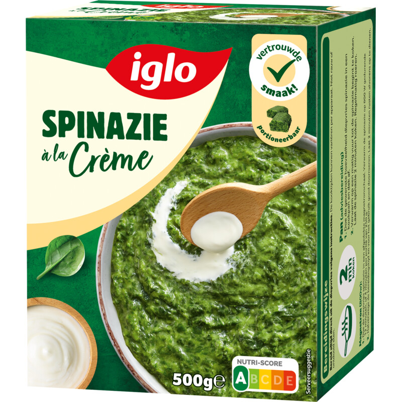 Iglo Spinazie à la crème