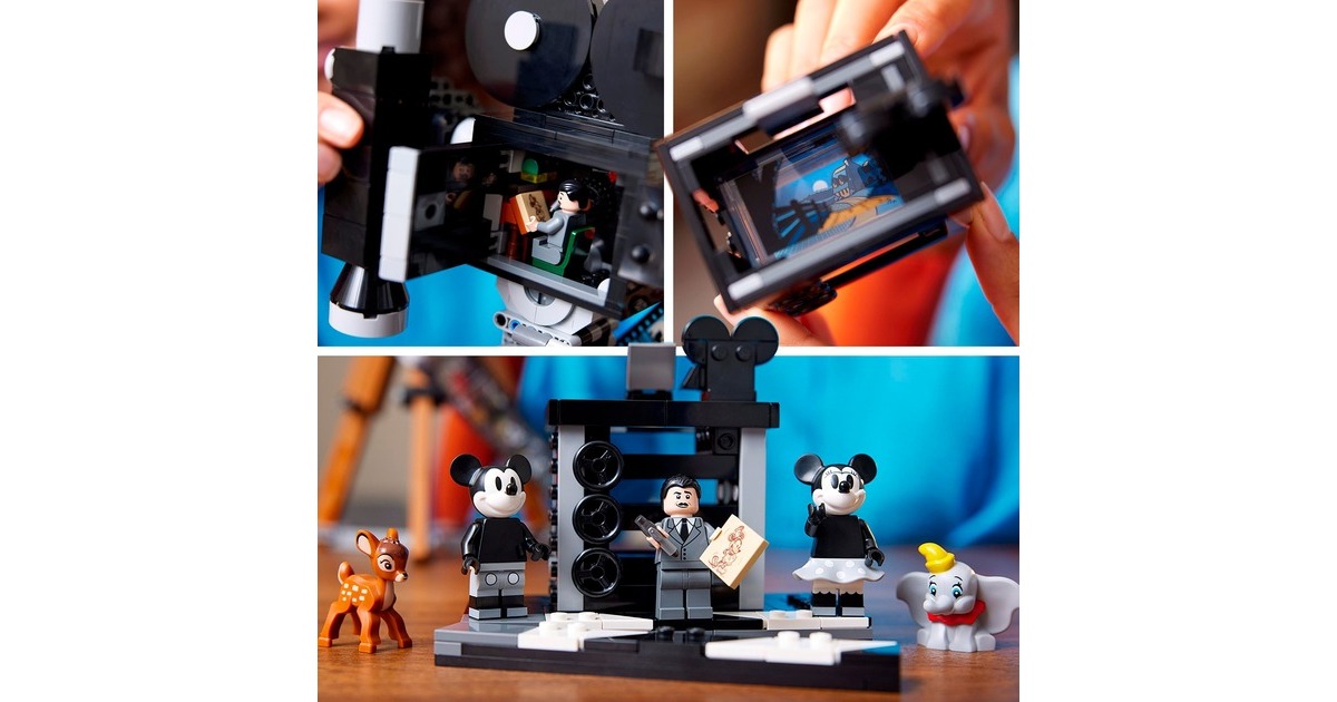 LEGODisney - Walt Disney eerbetoon – camera Constructiespeelgoed  (43230)