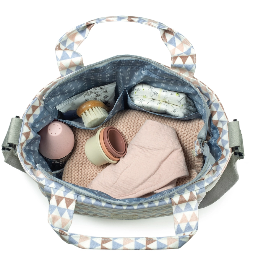 Walking Mum Wickeltasche Oliver, bunt