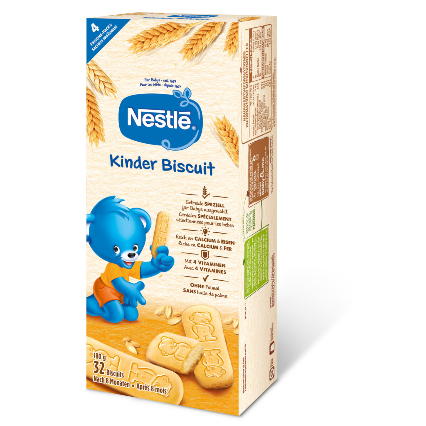 Nestlé Kinder Biscuit 8+ Monate