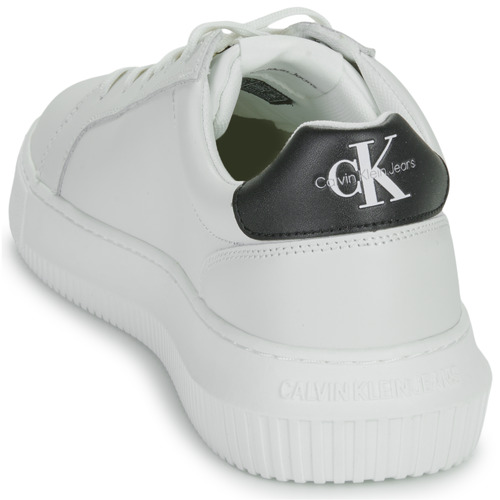 Calvin Klein Jeans - CHUNKY CUPSOLE MONO LTH Blanco / Negro