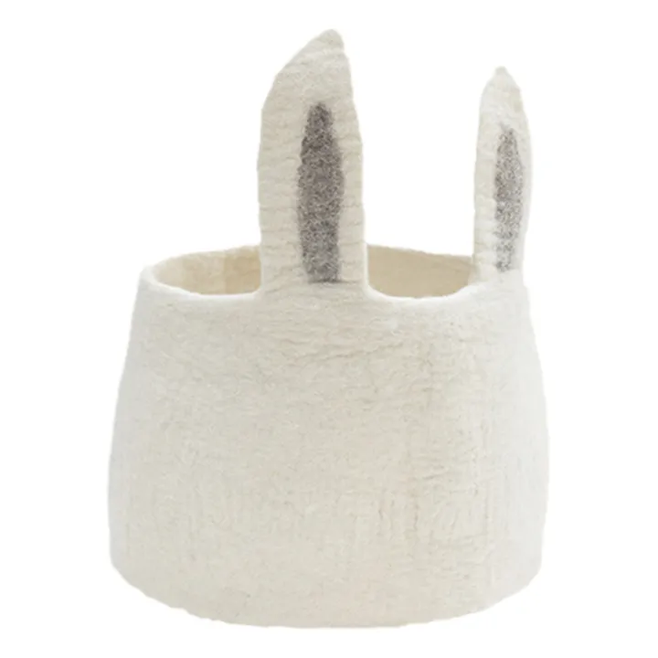 Muskhane Corbeille Pasu Lapin en feutre