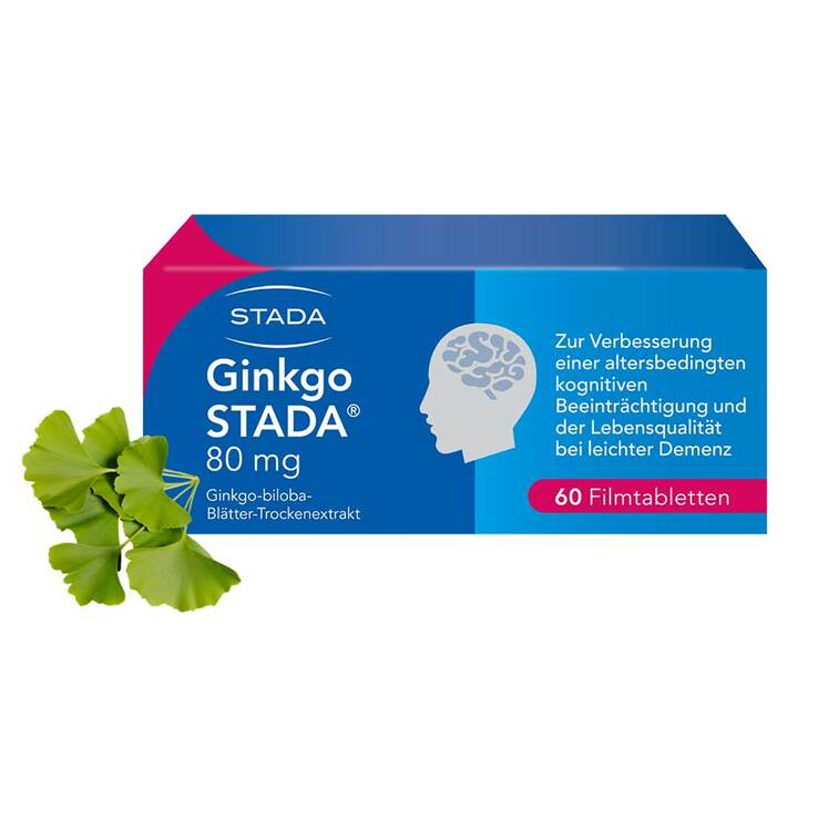 Ginkgo STADA® 80 mg Filmtabletten, 60 St