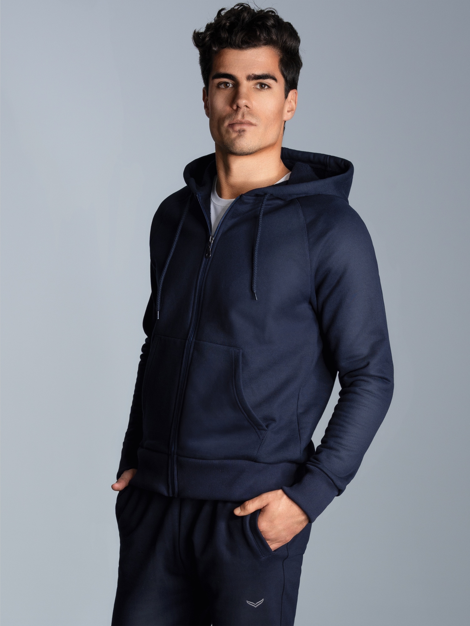 Sweatjacke mit KapuzeNavy