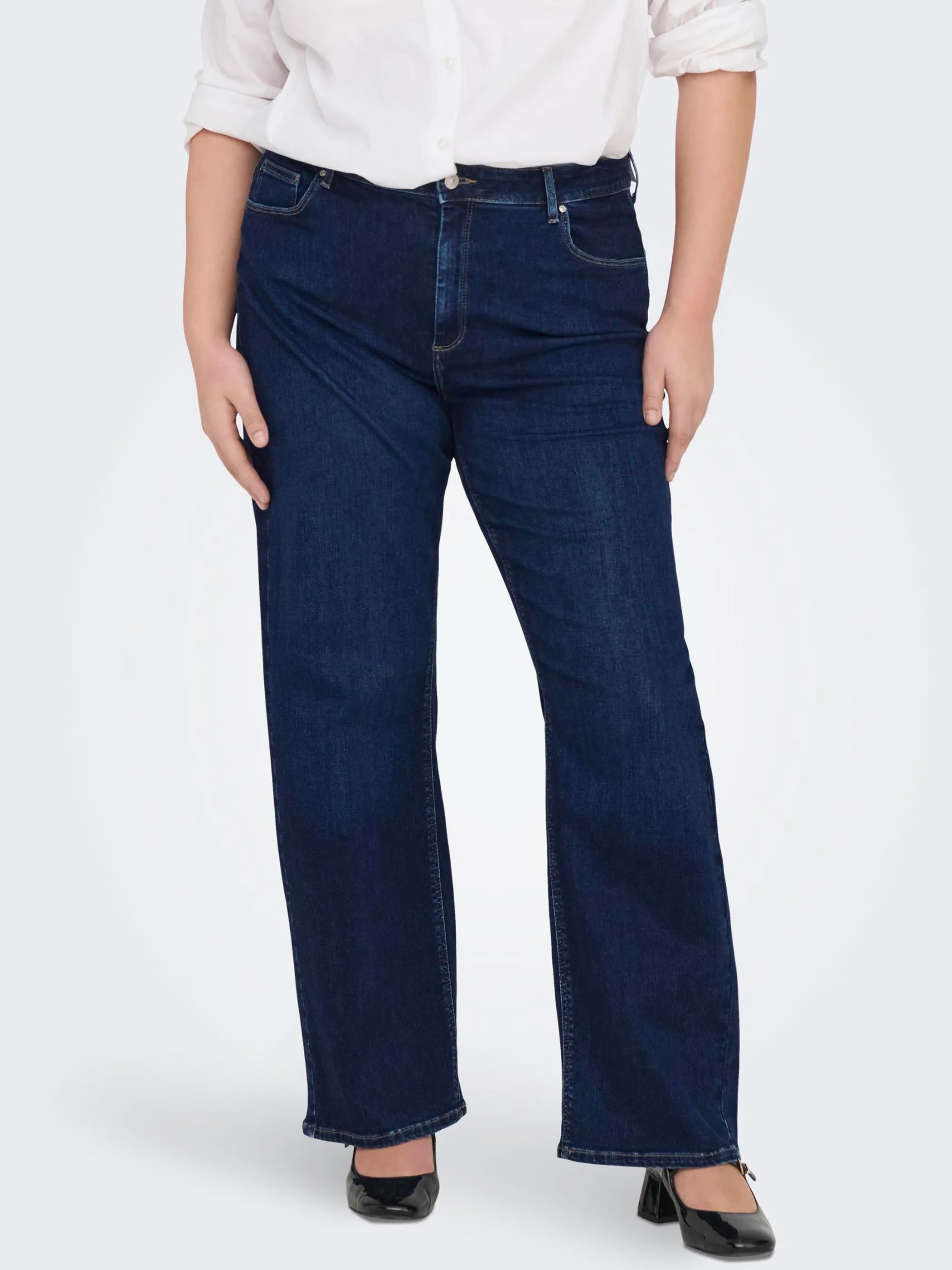 Only Carmakoma CARWILLY HW WIDE JEAN Jeans