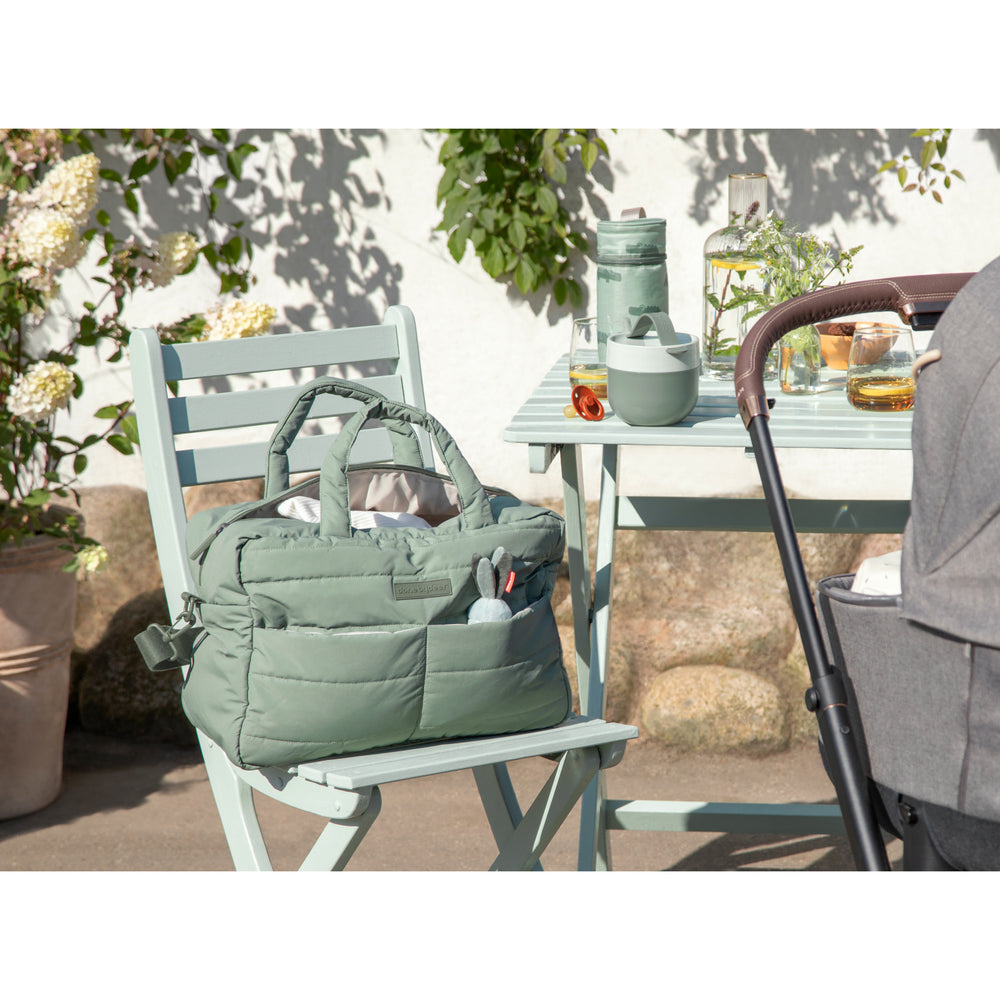 Køb DonebyDeer Green Quiltet Pusletaske