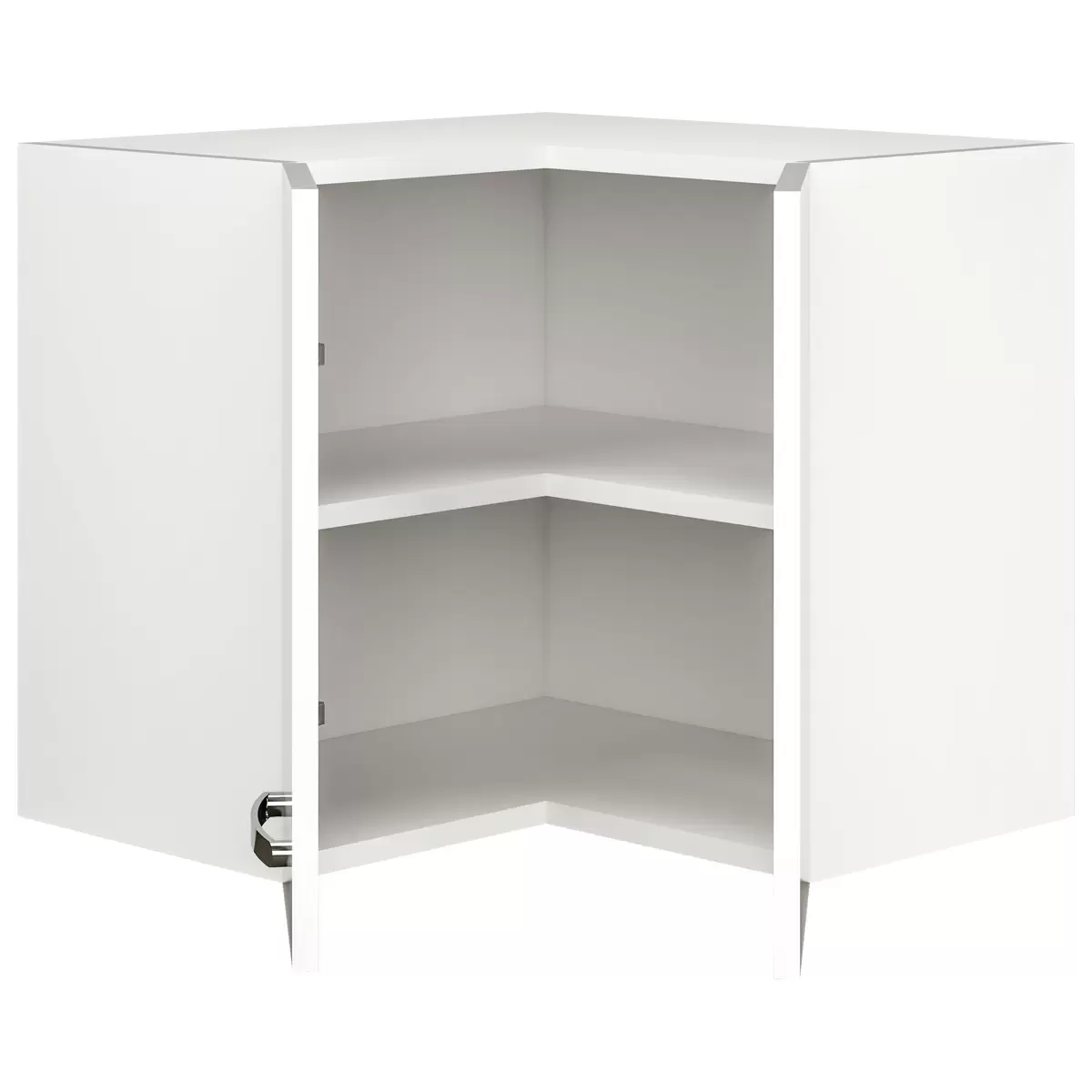 Eckoberschrank Alba Alba HE 60 weiss