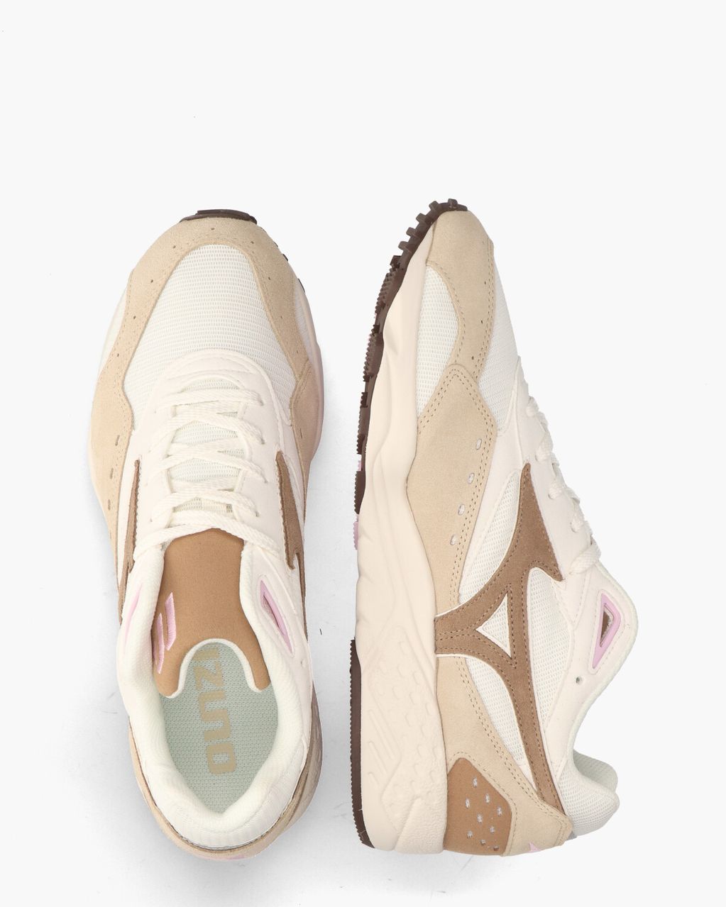 Mizuno Contender Off-White/Multicolor Herensneakers