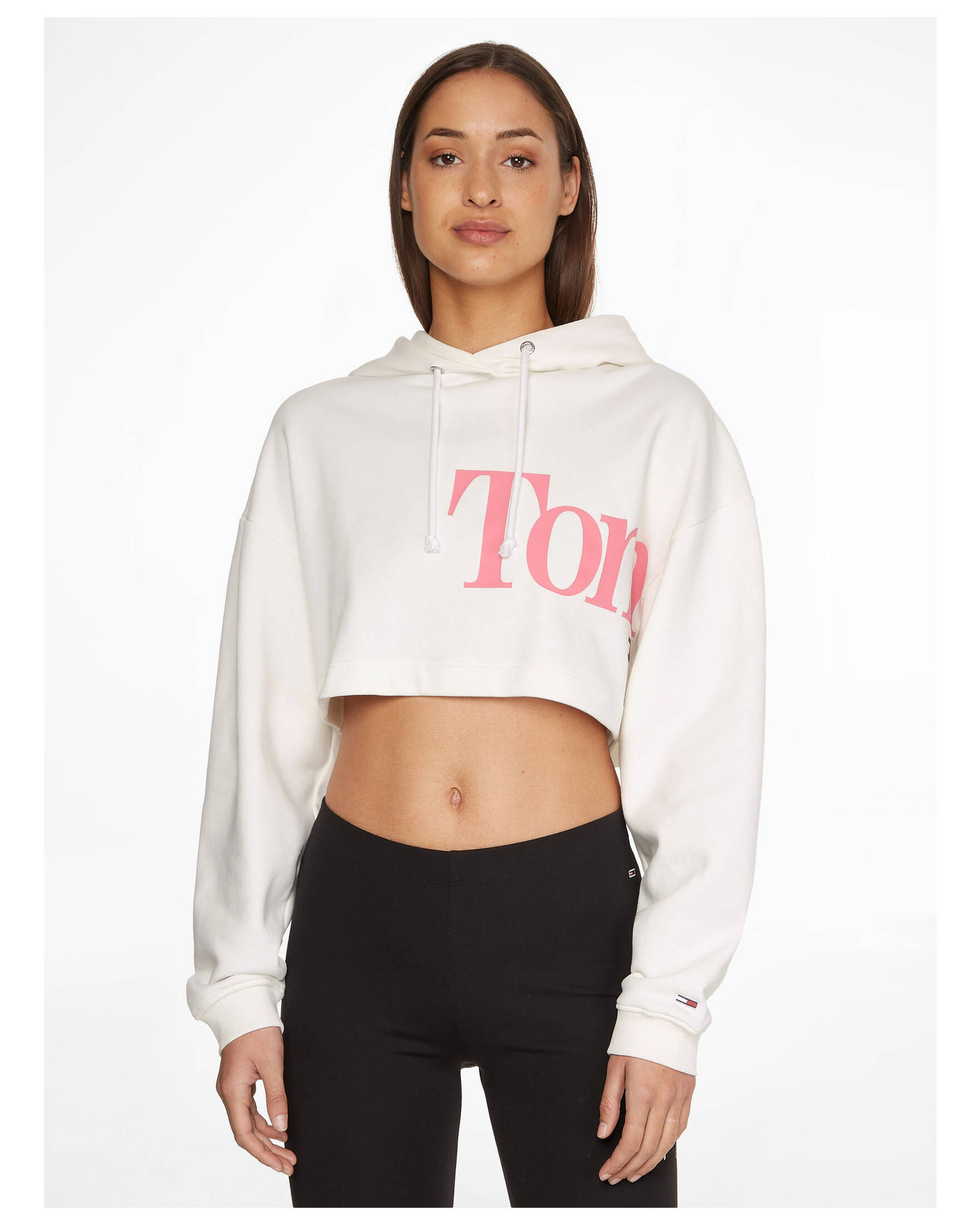 Tommy Jeans| Damen Hoodie Cropped