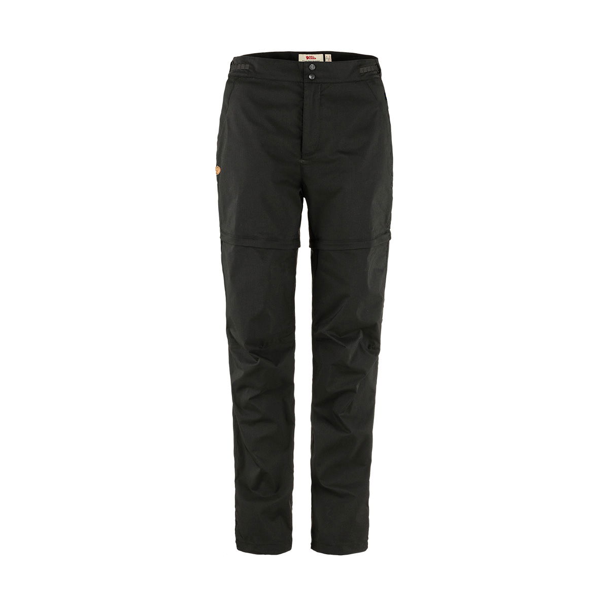 Fjällräven Abisko Hike Zip-off bukser, dame (Black) - Spejder Sport