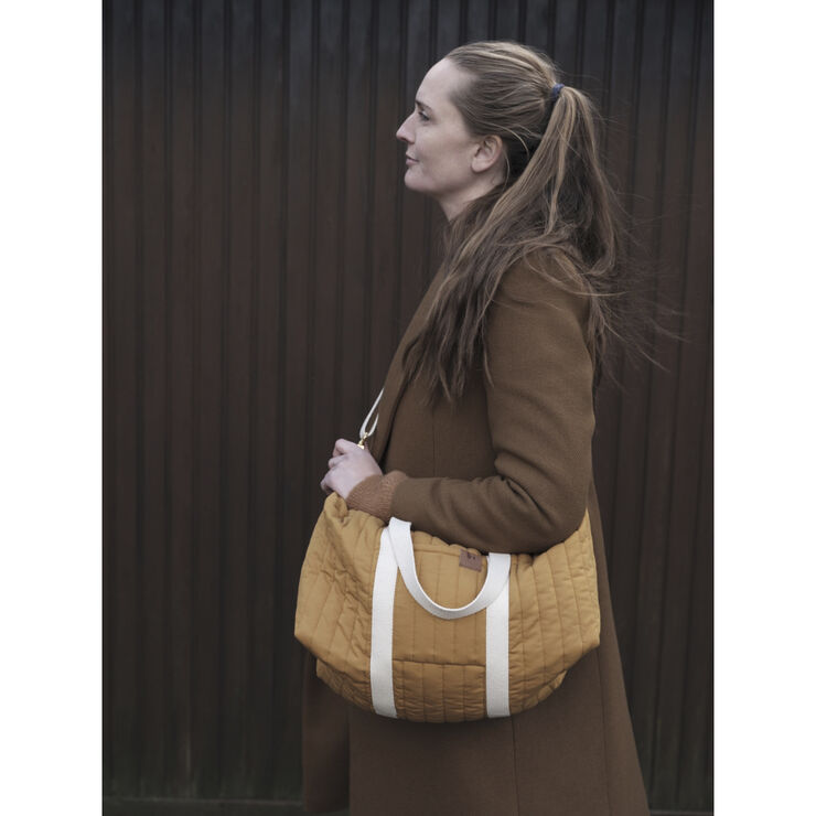Fabelab Quilted gym bag - Ochre Ochre