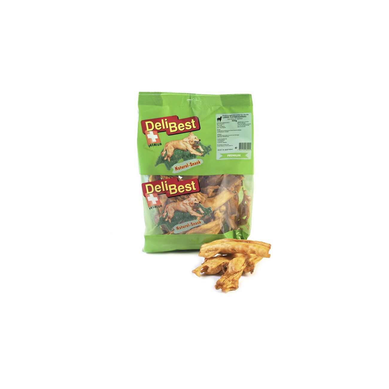 DeliBest Premium Lamm Carnekausticks 500g