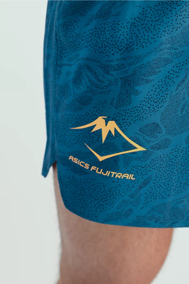 ASICS Fujitrail All Over Print 5 Inch Herren Short