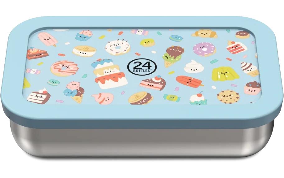Lunchbox Sweet Friends, Hellblau/MehrfarbigSnackbox