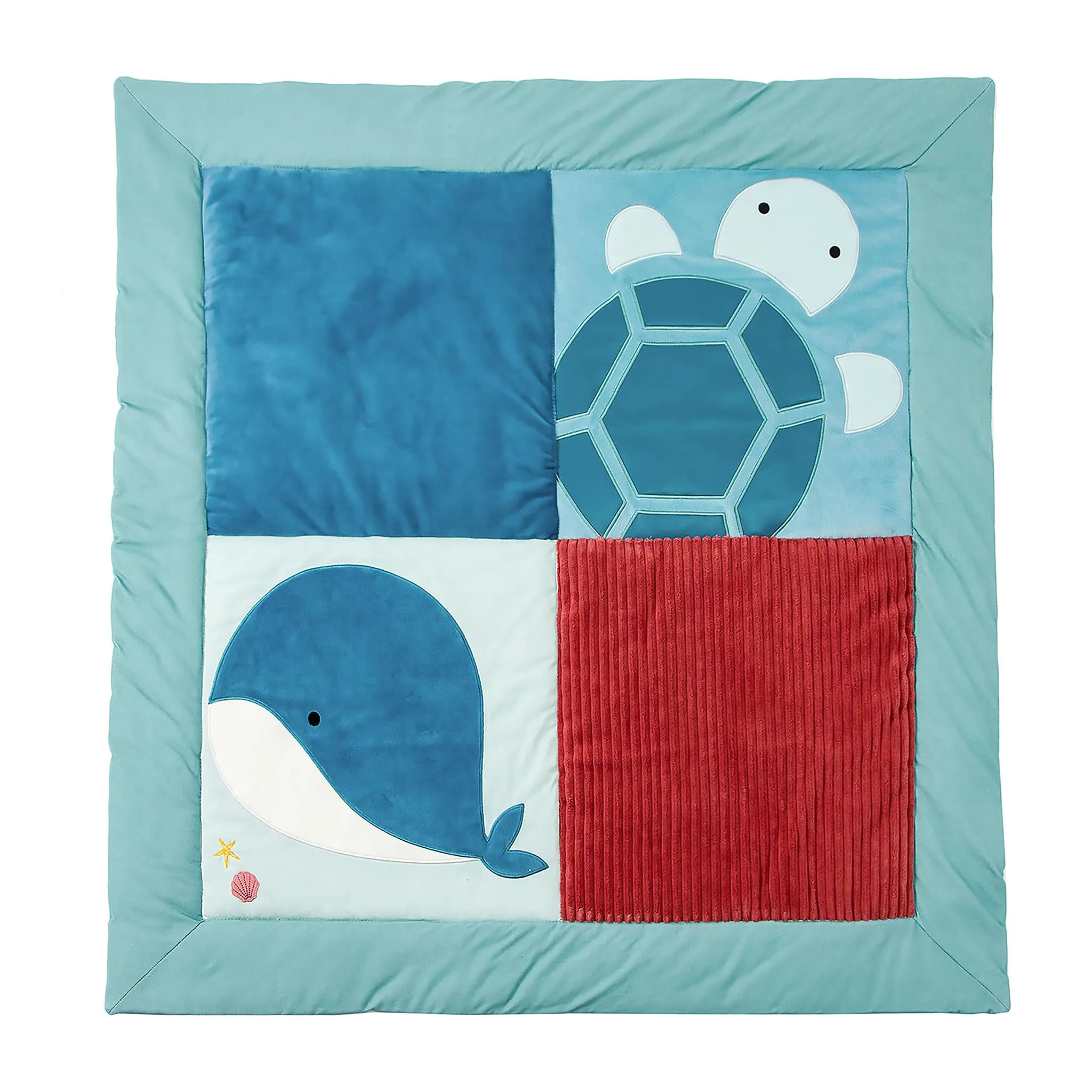 LittleBigFriends Tapis de Jeu Réversible - Océan