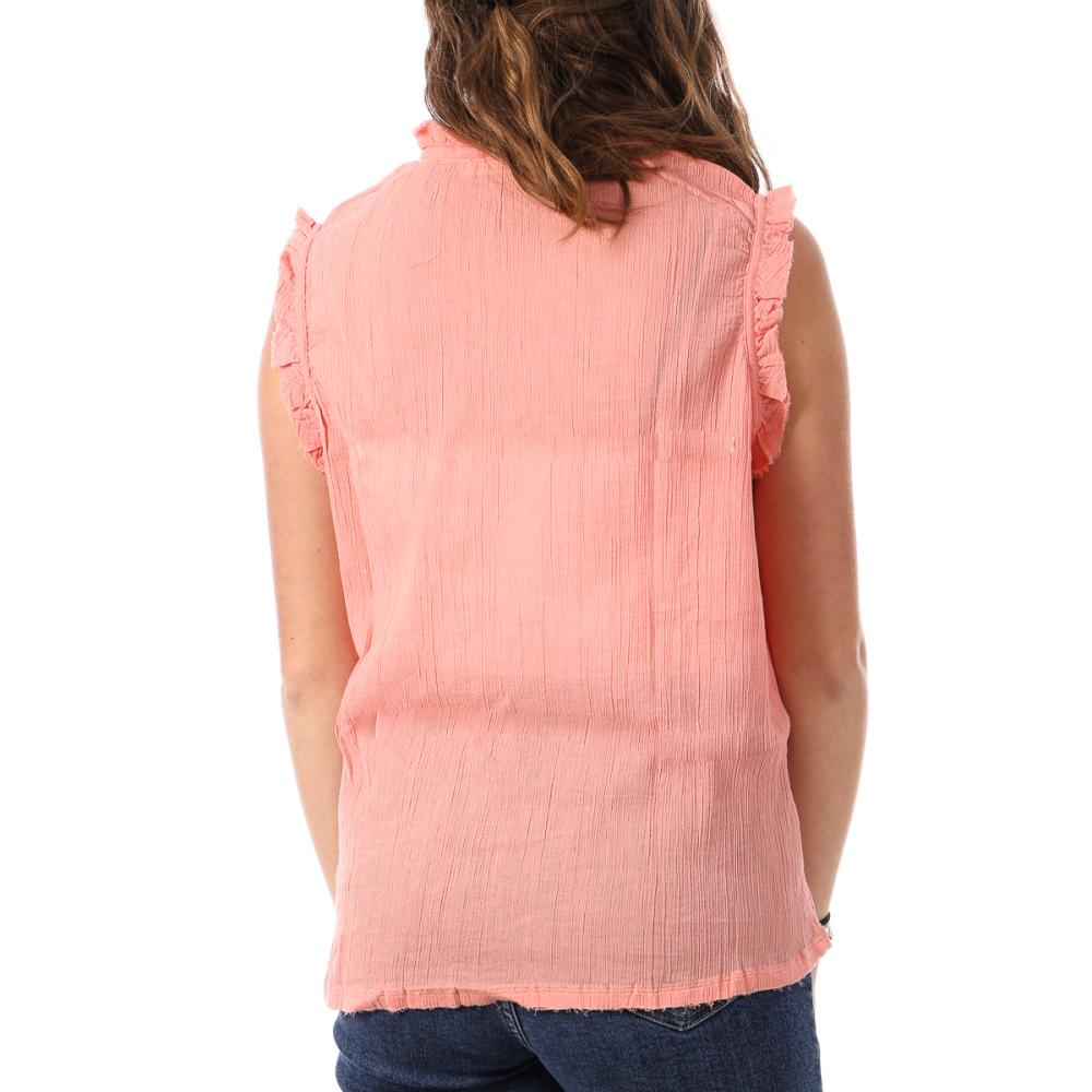 Teddy Smith Blouse Rose Femme Teddy Smith Alvina