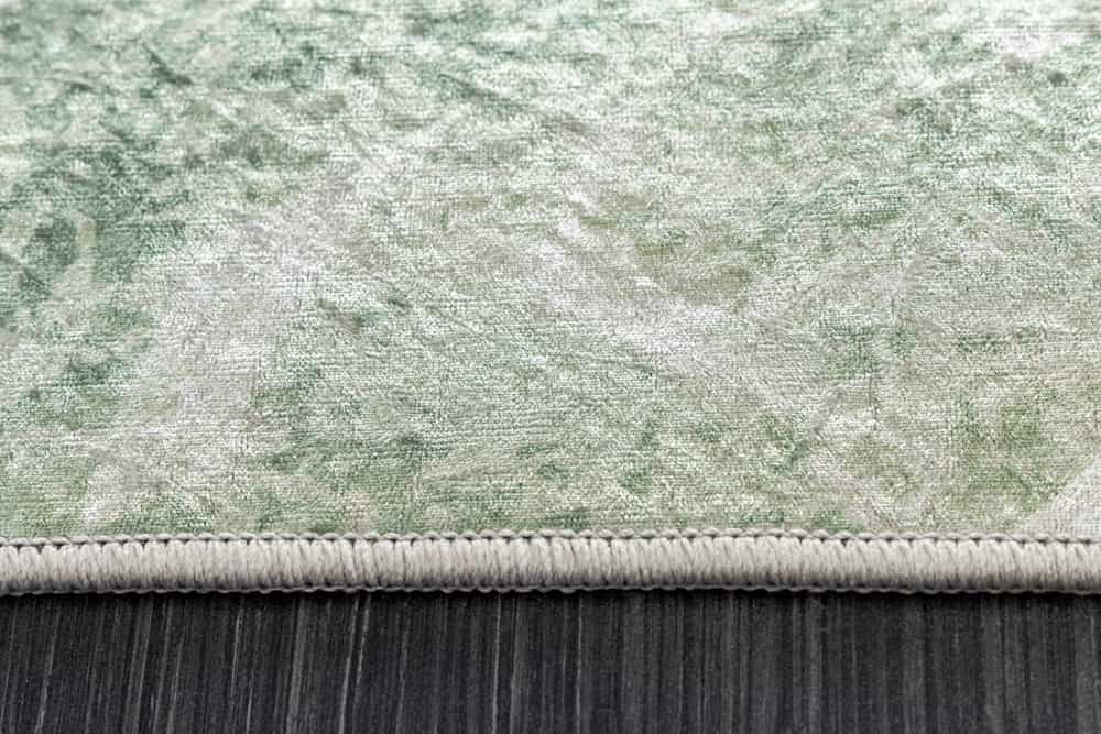 Moderner Teppich JUNGLE 230x160cm grün beige Flachgewebe Indoor-Teppich