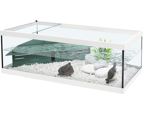 Terrarium aquatlantis Tortum 100x40x30 cm wit