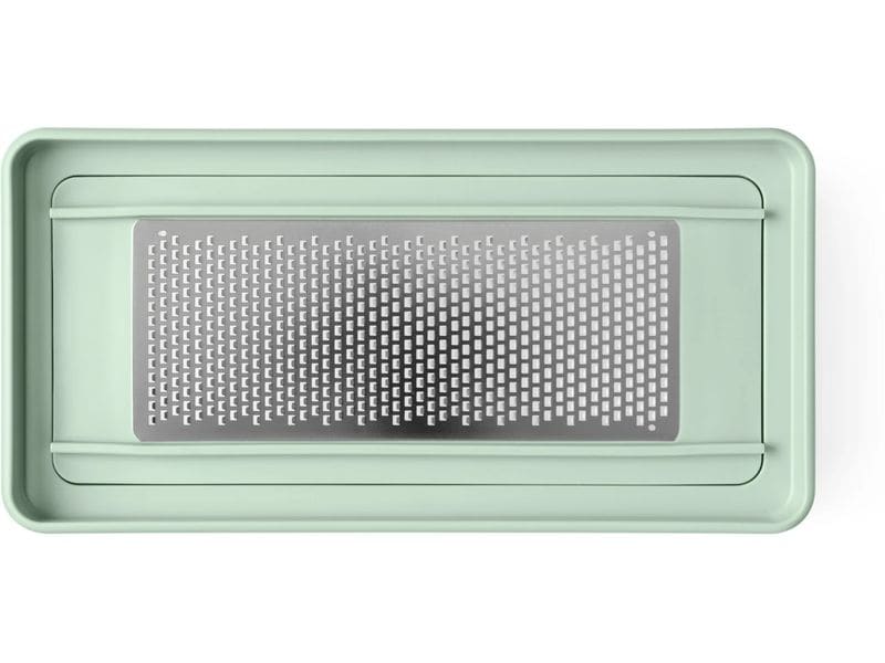 Brabantia Handreibe Tasty  5-telig, Grün/Transparent Hobel und Reibeset