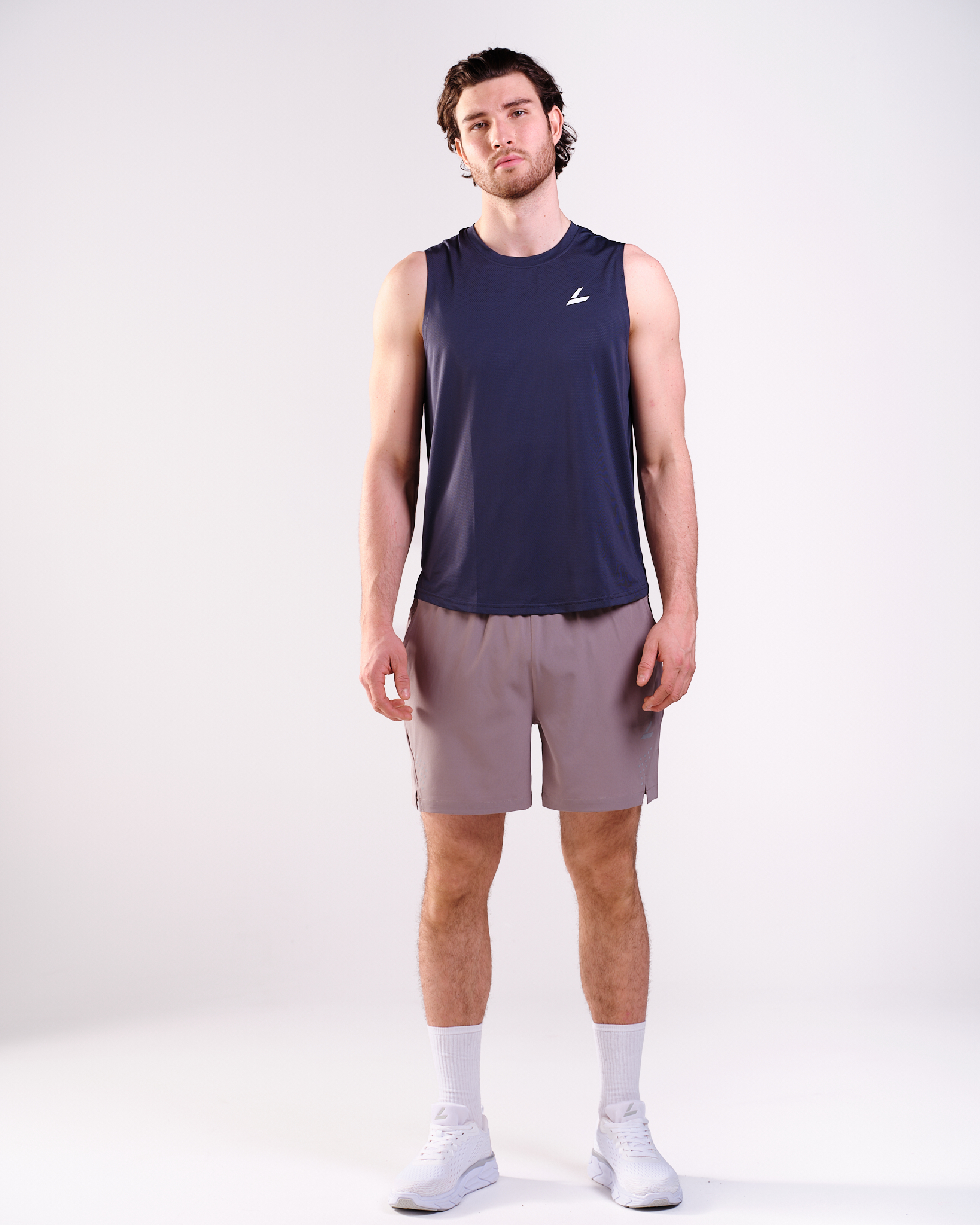 LEVITY Legend Mesh Tank M Dark Navy