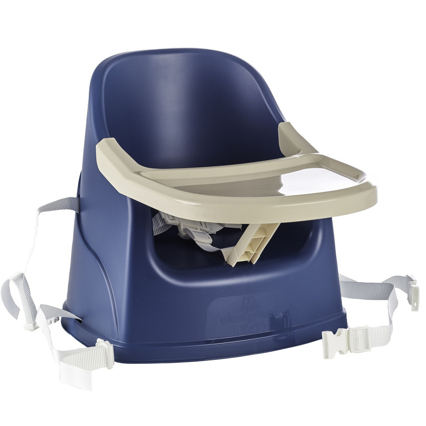 Chaise haute évolutive Youpla - Bleu océan