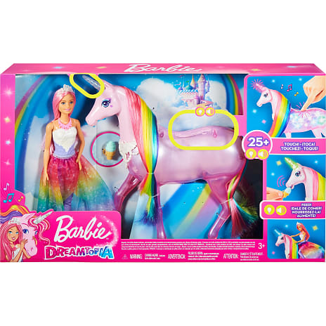Barbie Dreamtopia Magical Lights enhjørning