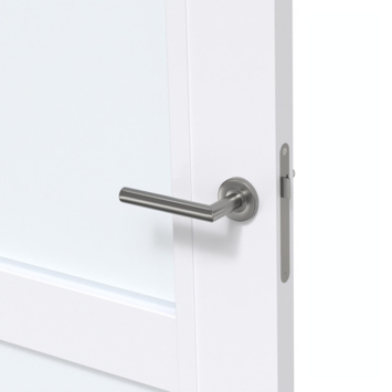 Arne & Bodil binnendeur ABB105 satijnglas - extra wit afgelakt - glaslat extra wit