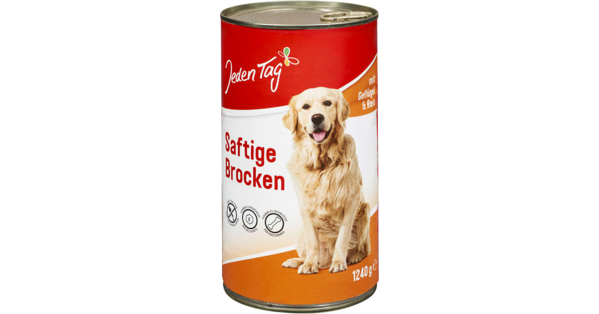 Jeden Tag Saftige Brocken Geflügel & Reis
