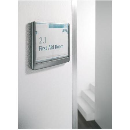 Plaque murale 13 x 17 cm Click Sign Durable