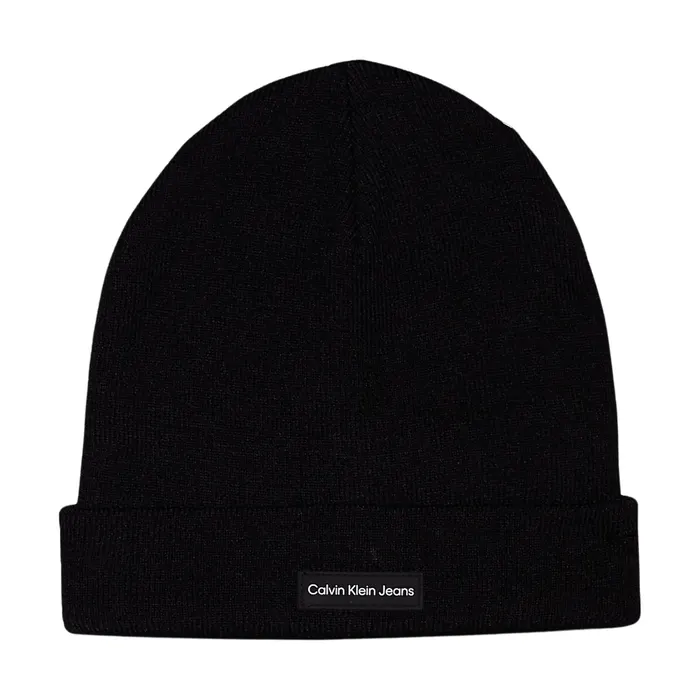Calvin Klein Institutional Patch Beanie