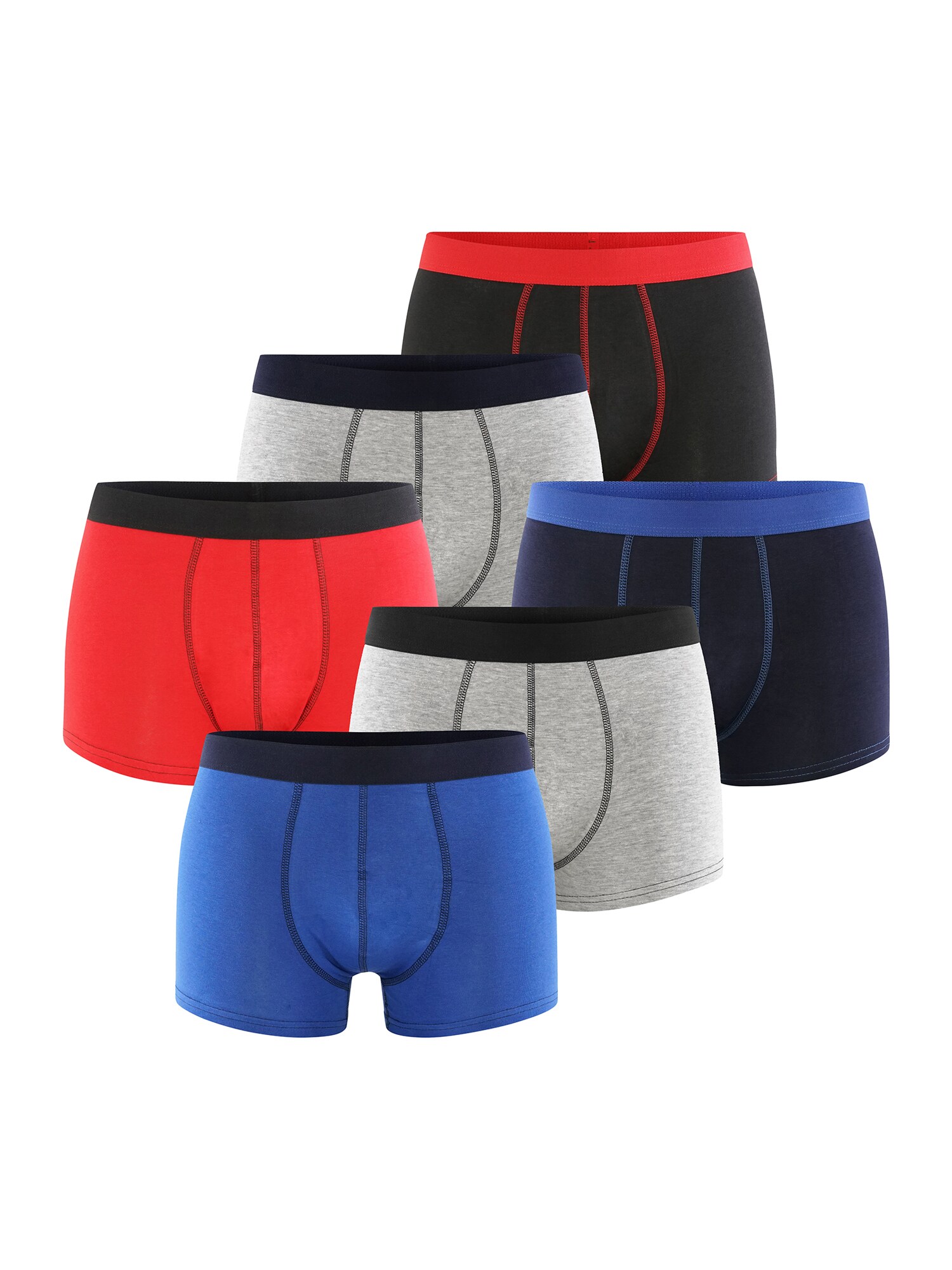 MG-1 Herren Retro Pants Horizontal 6er Pack