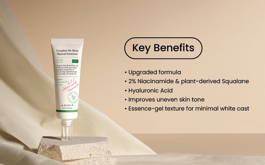 AXIS - Y - Complete No-Stress Fysieke Zonnebrandcrème (V3)
