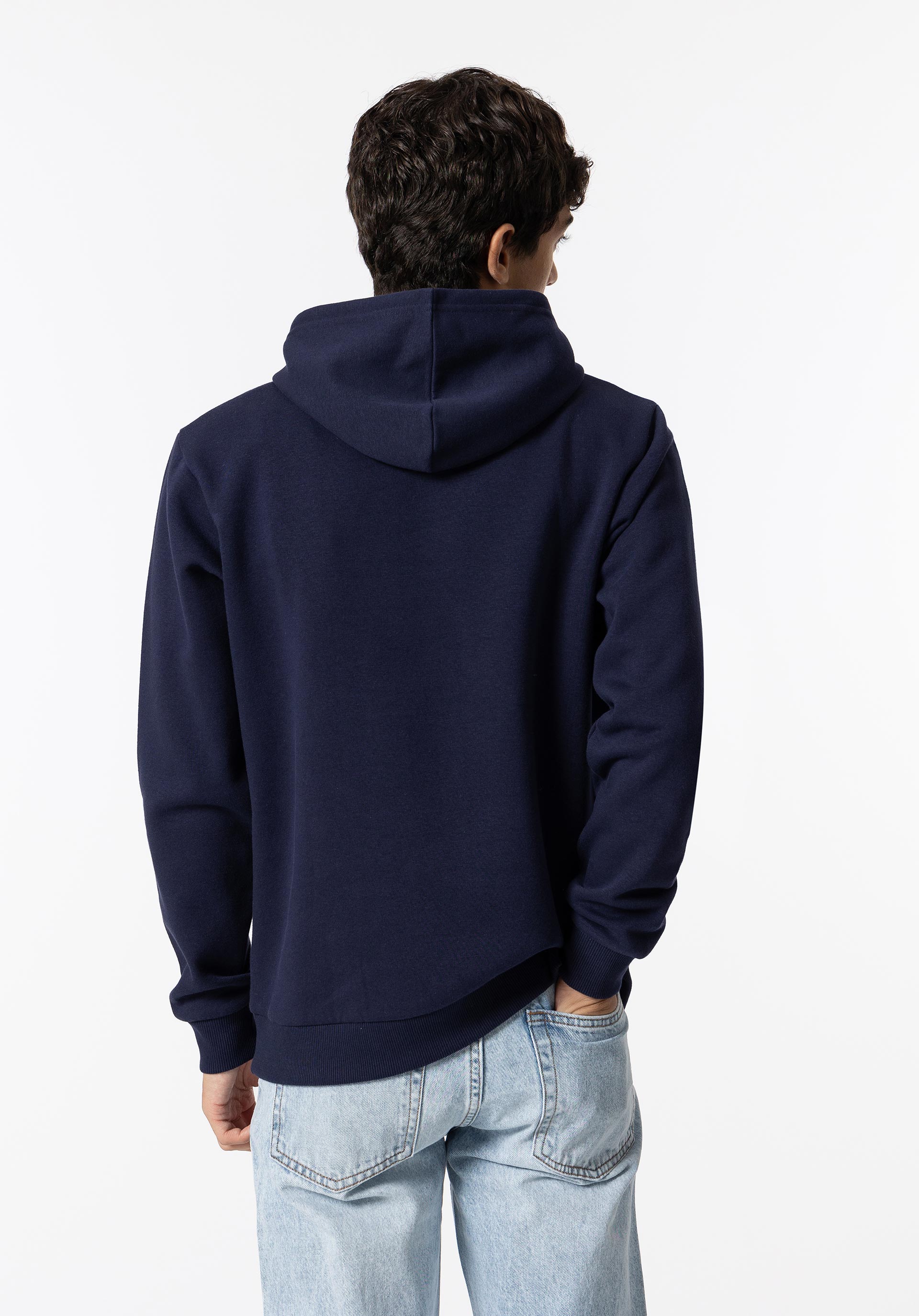 Hoodie Estampado Frontal com Relevo
