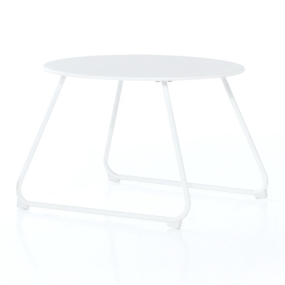 LOUNGEBORD SUNFUN RIXÖ 60X41CM HVIT