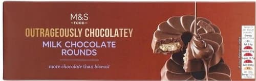 Marks & Spencer Extremely Chocolatey Milk Rounds