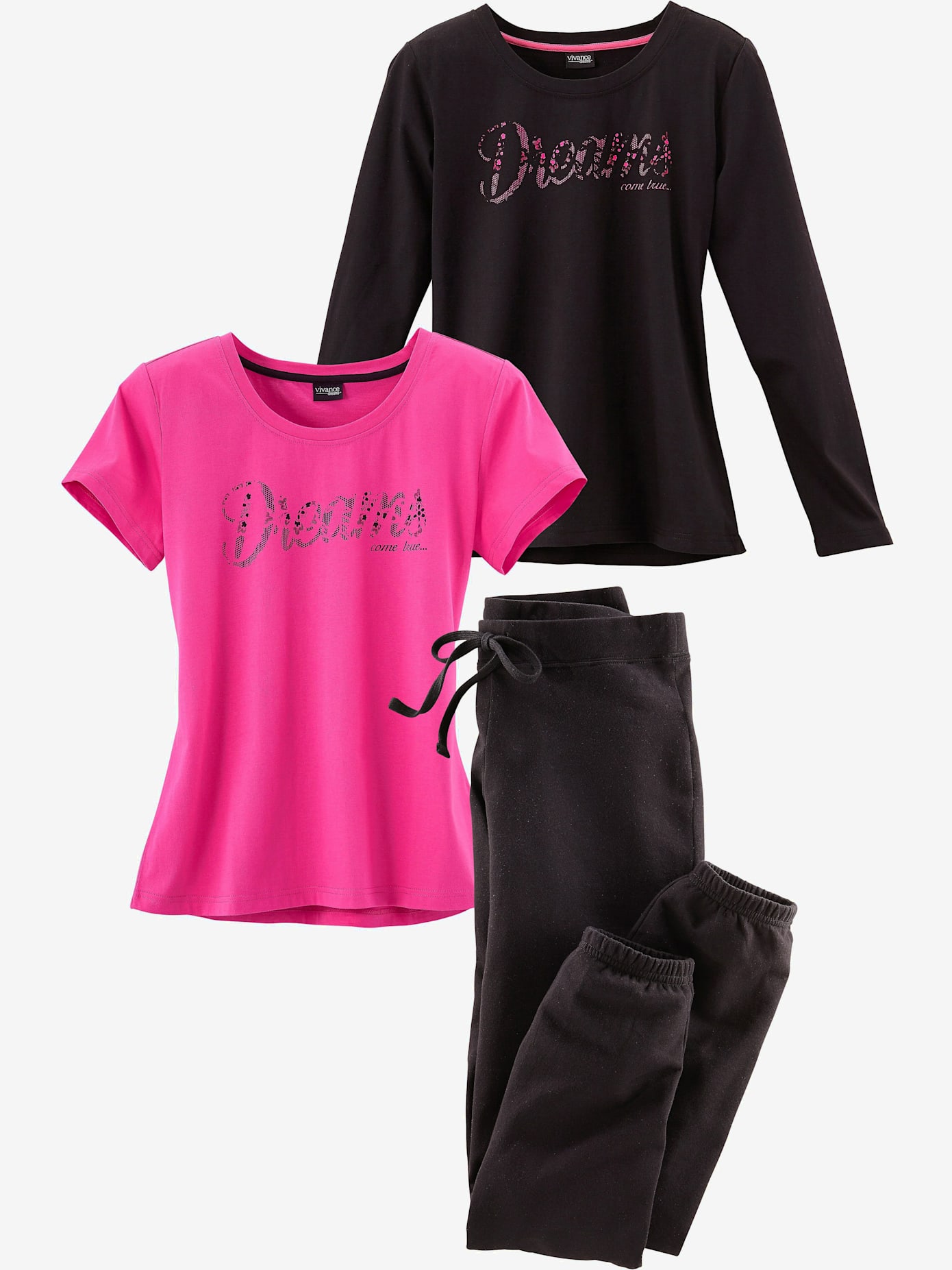 Lot de 3 pyjamas