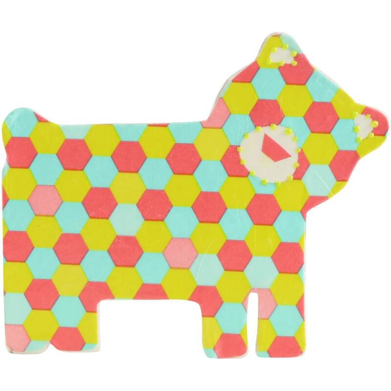 Symbole ours 12cm - Blanc
