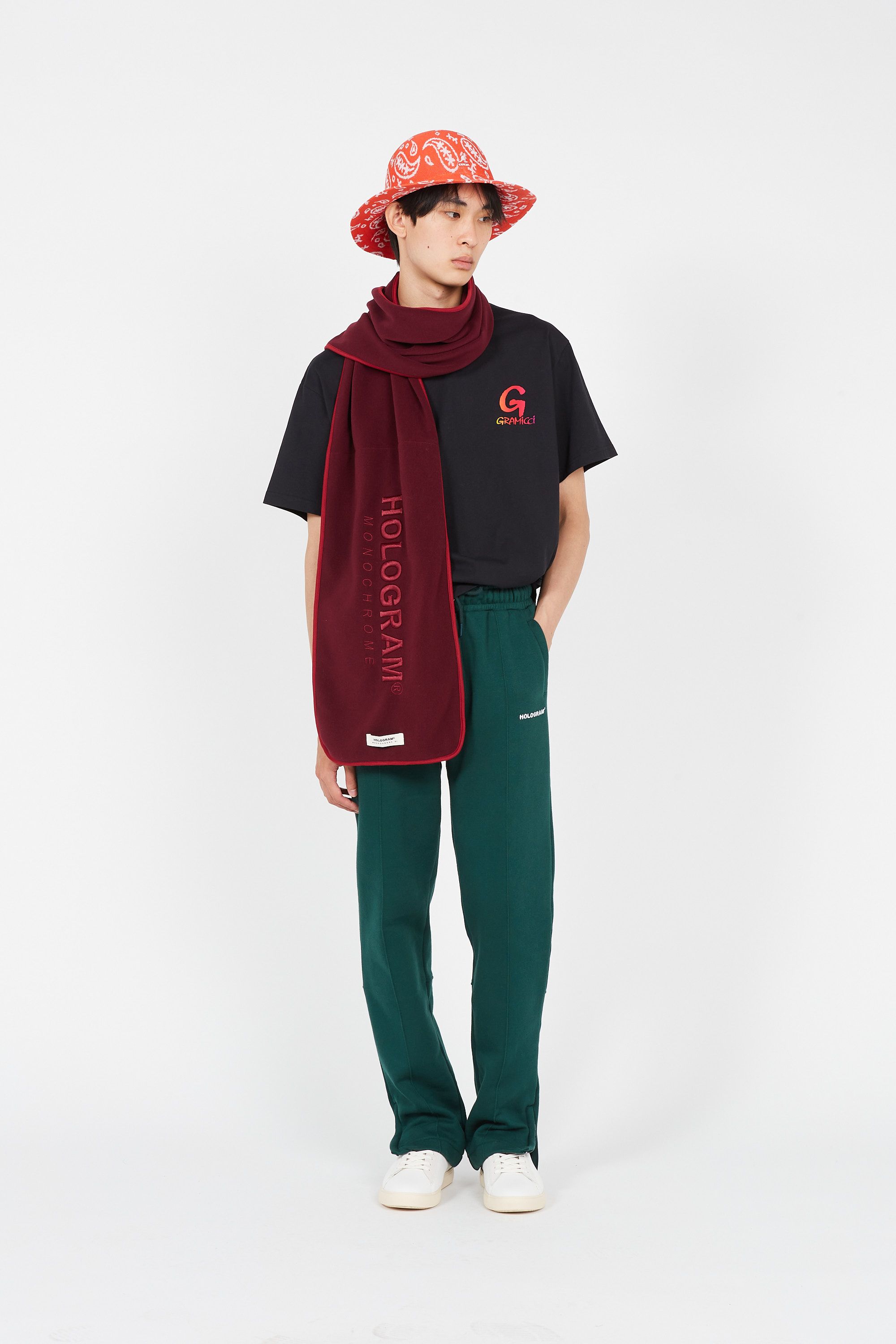 Hologram Jogging  Pant Monochrome Vert