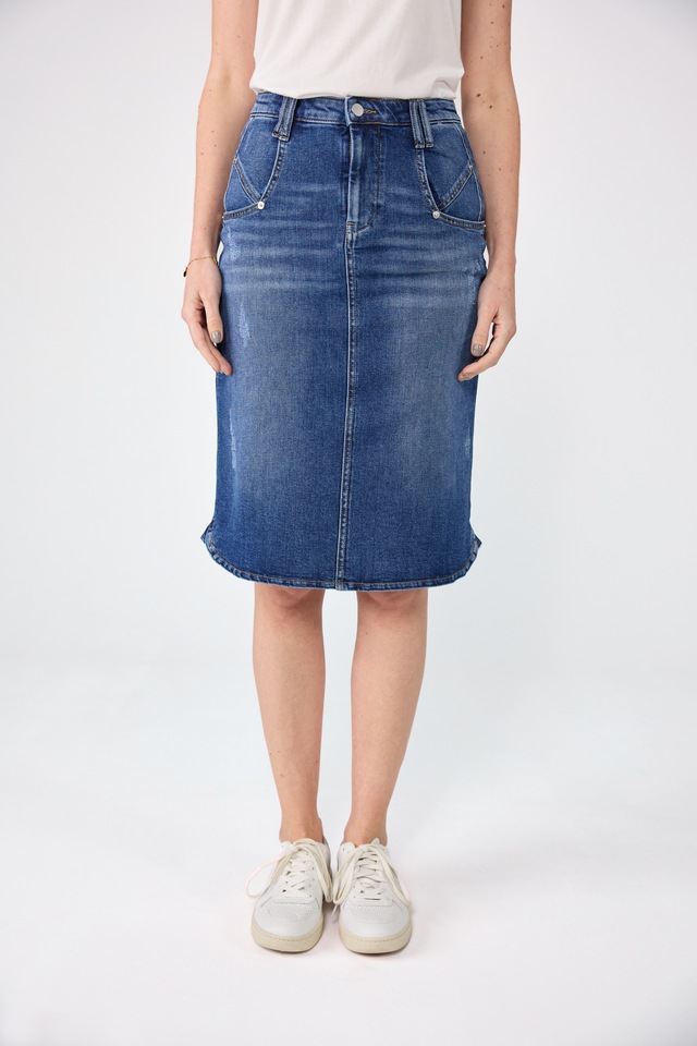 Lieblingsstück Jeansrock »FanciL« mit Ziernähten