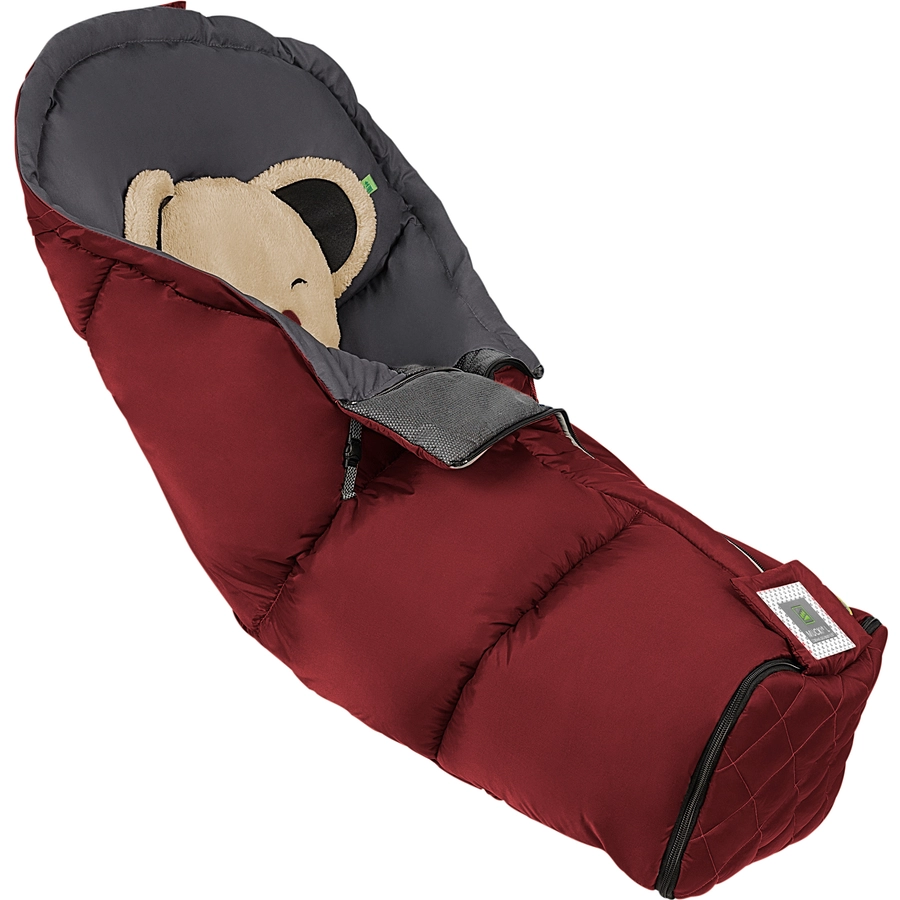 odenwälder Fußsack Mucki® L-cs red velvet