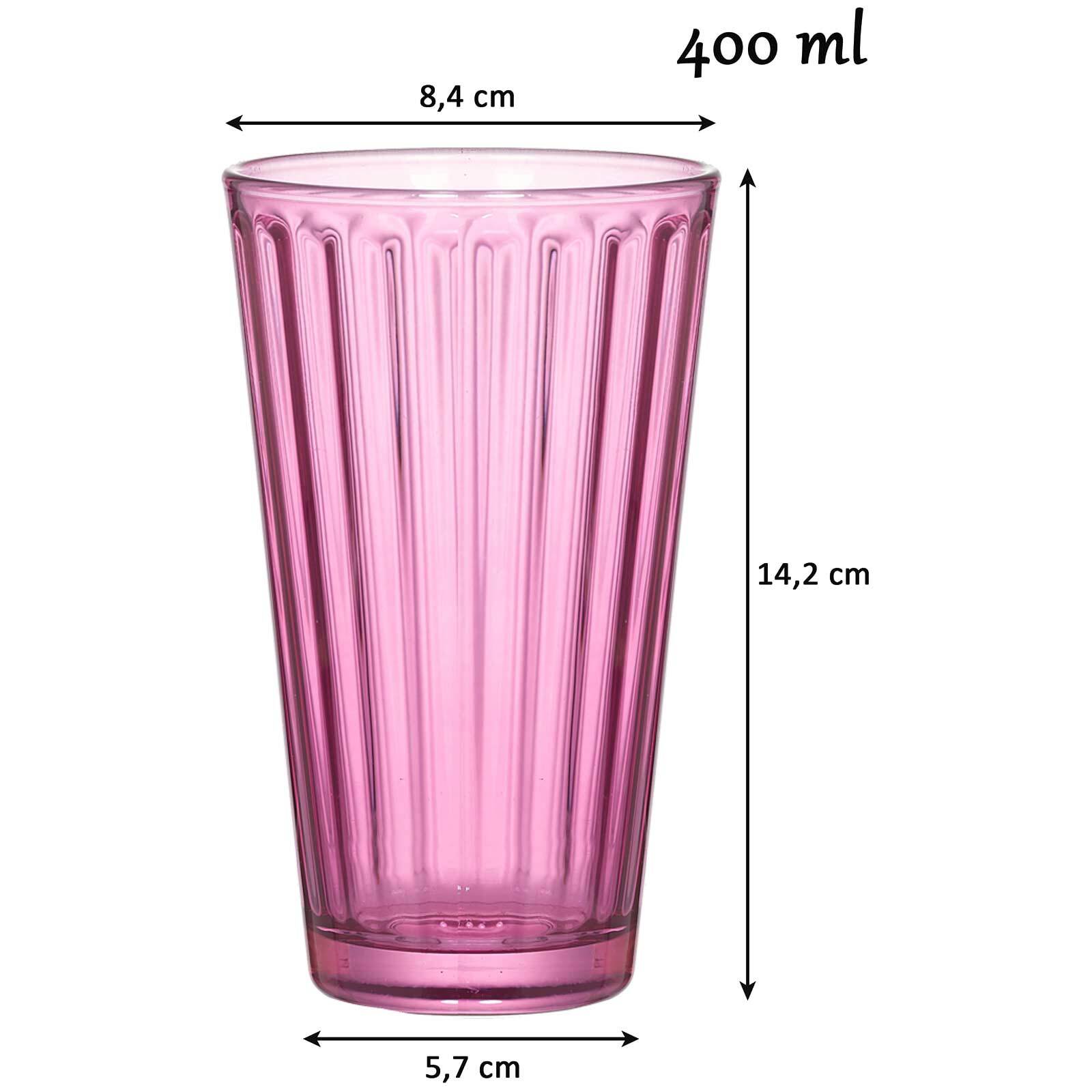 Ritzenhoff & Breker Trinkgläser Lawe 400 ml 6er Set