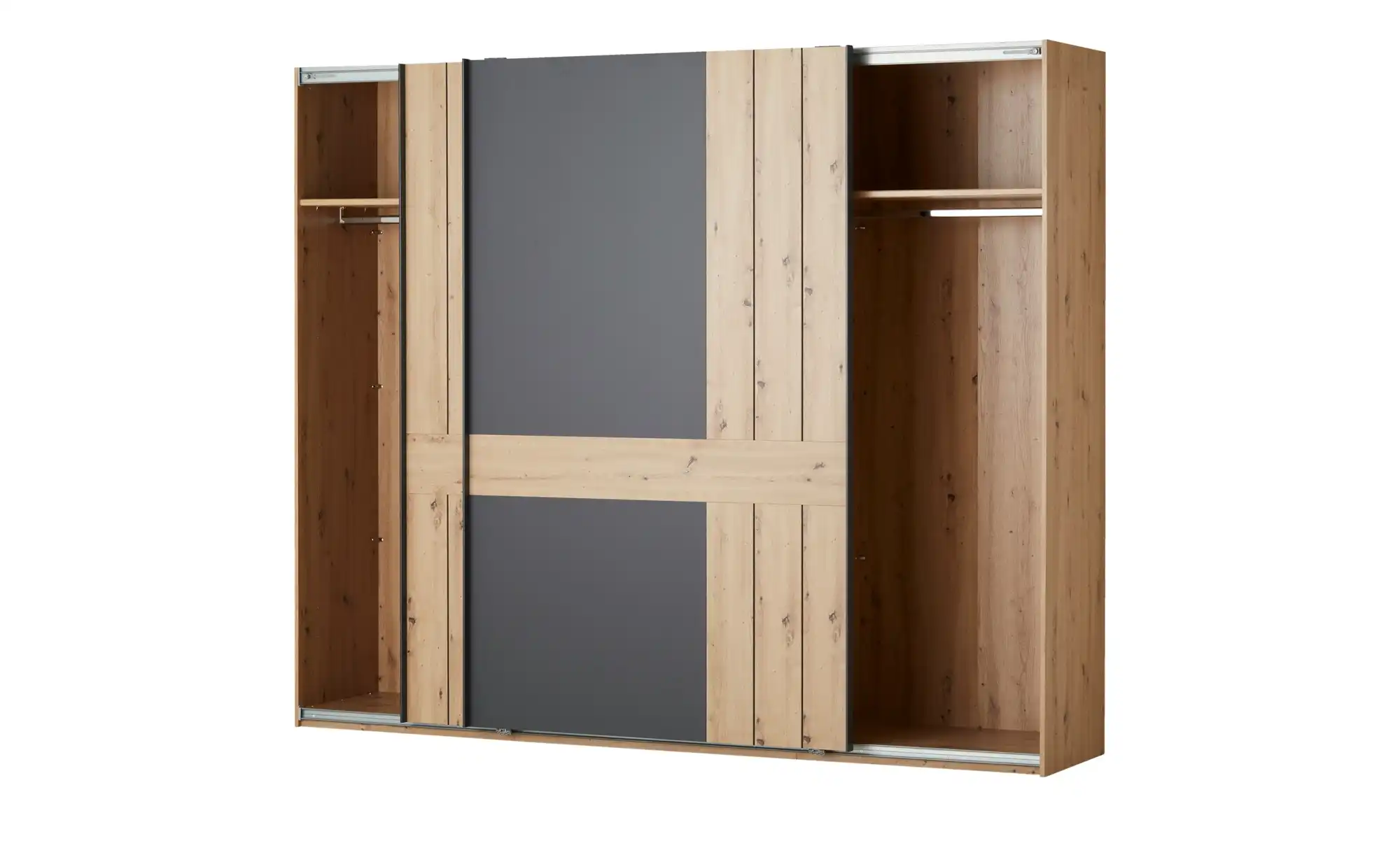 uno Schwebetürenschrank, 2-türig Zumar