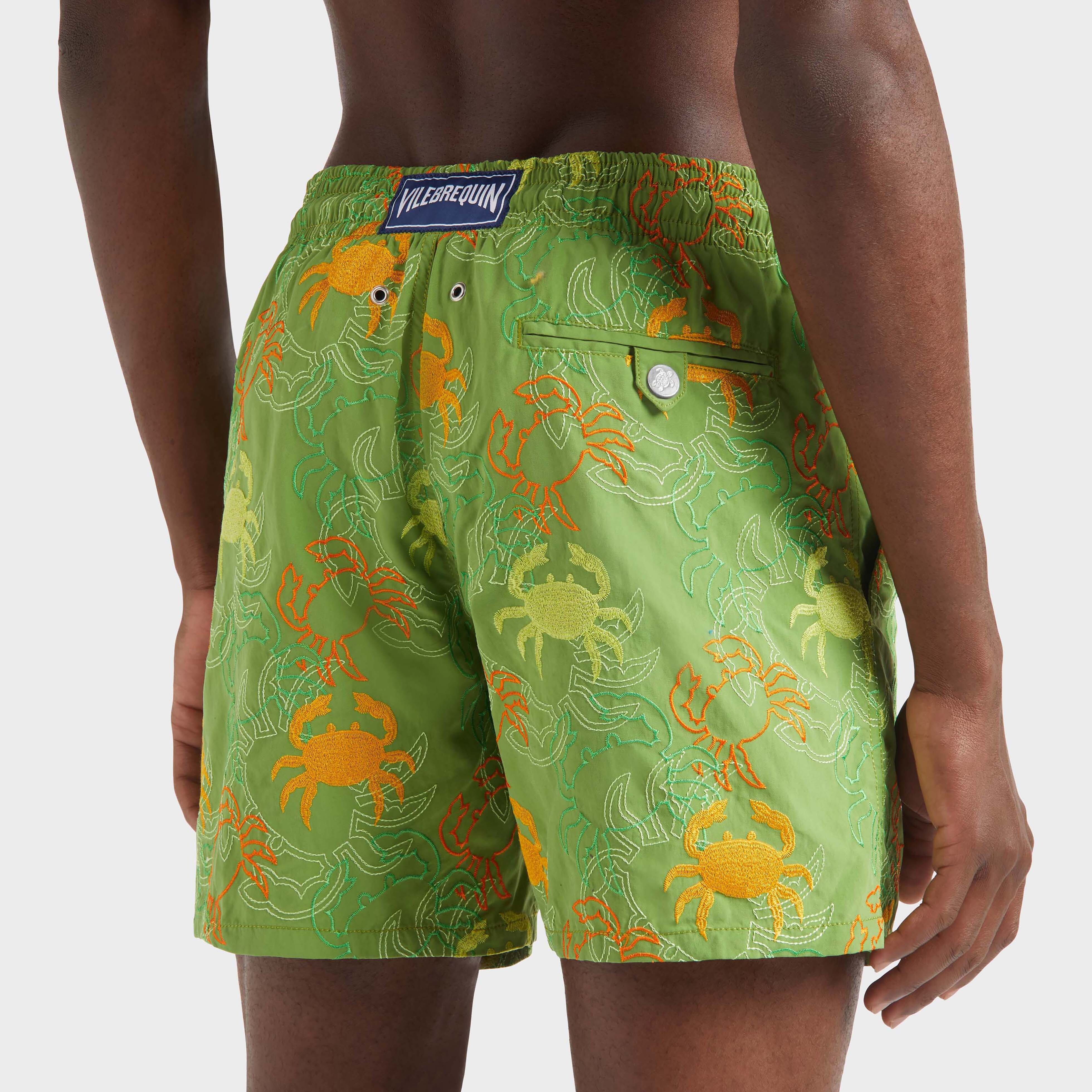 Maillot de bain homme brodé Crab Ballons - Edition Limitée