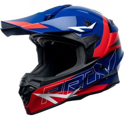 Casque cross Prov ARGESS SCRUB 2025 - Bleu / Rouge