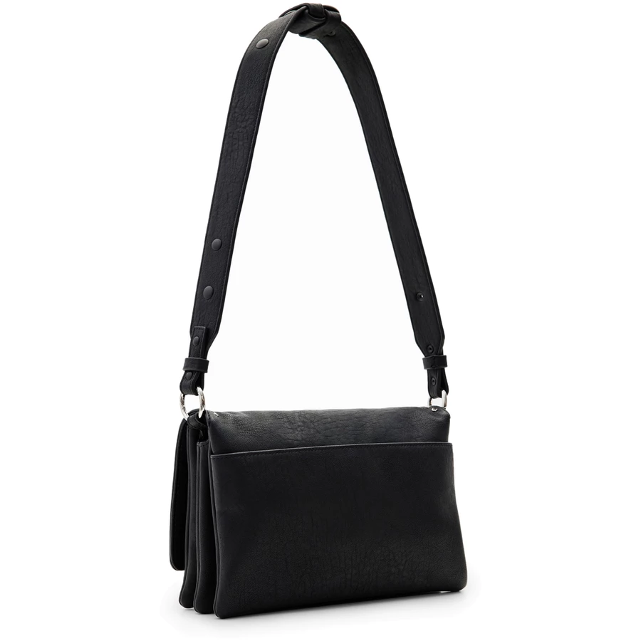 Desigual Mickey Rock Dortmund Flap 2 - Umhängetasche 25 cm black